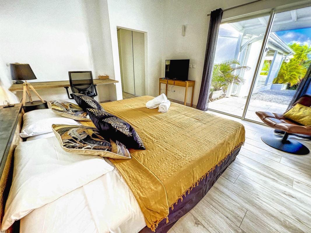 Saint Martin Baie Orientale villa __chambre-13